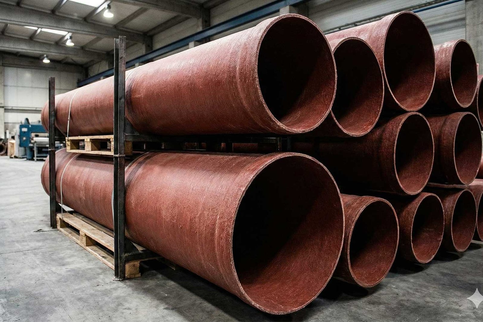 Fire Retardant GRP Pipes