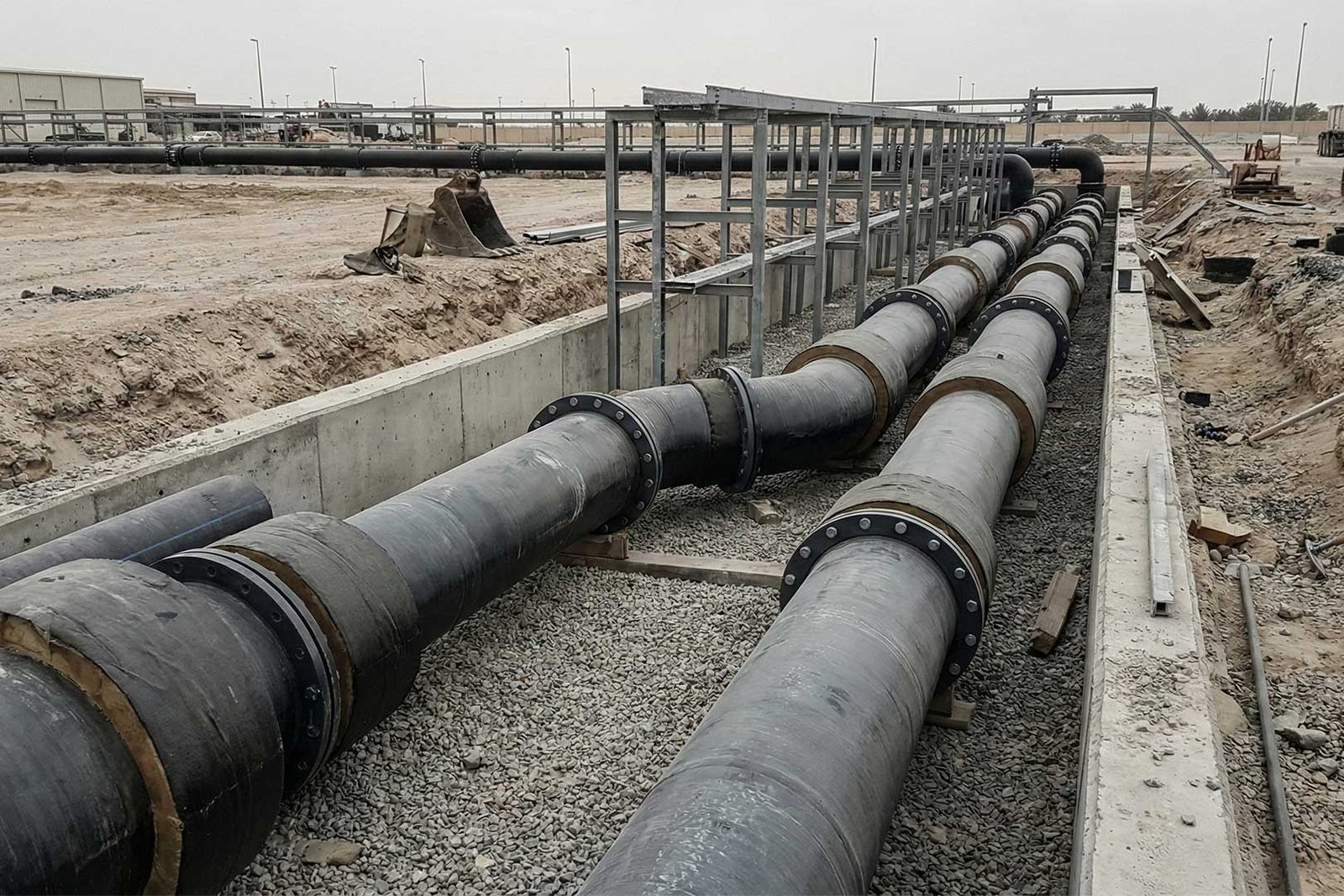 district cooling pipes