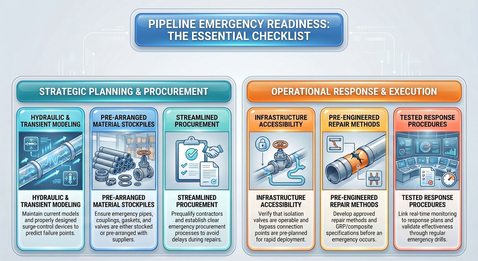 Readiness Checklist Owners Utilities