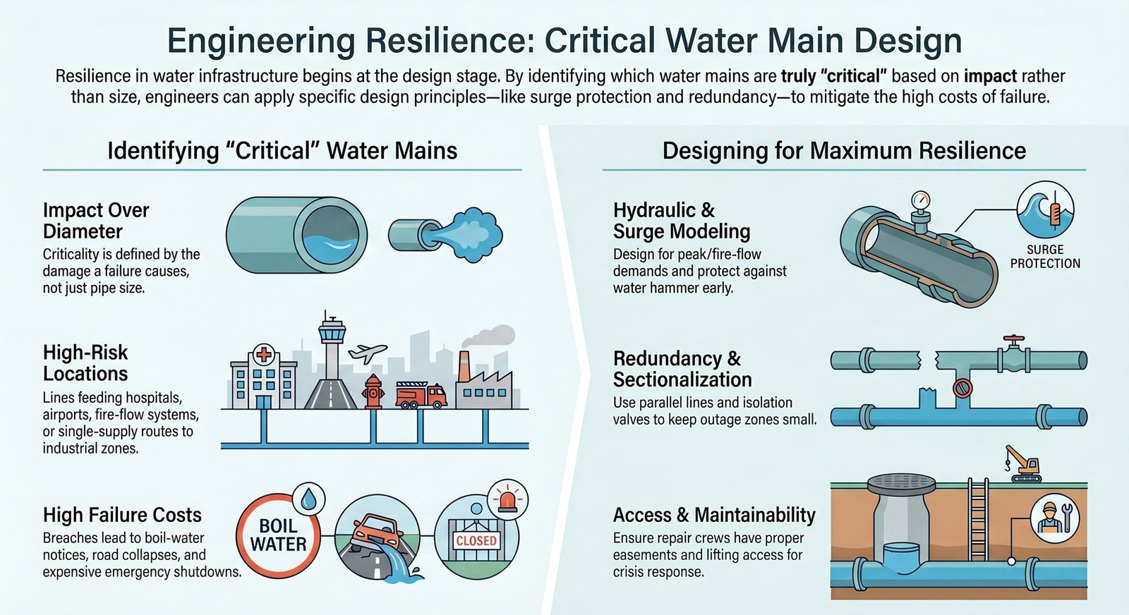 What Makes Water Main Critical