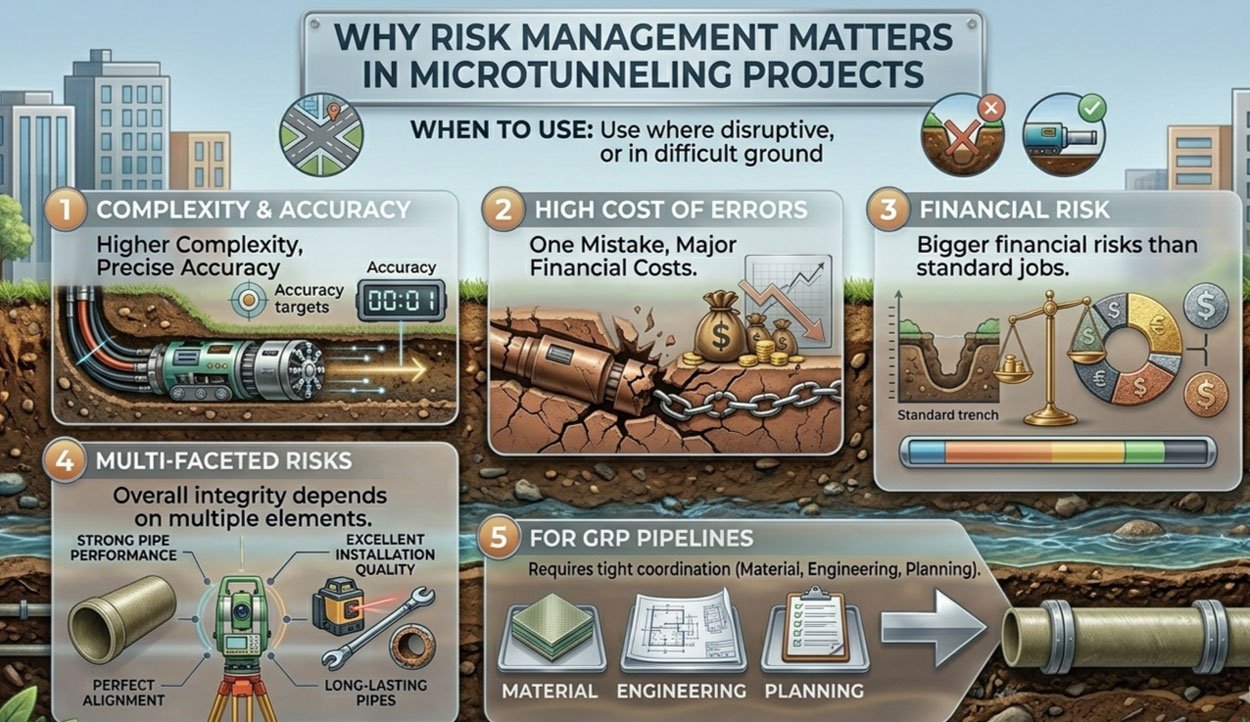 Why Risk Management Matters in Microtunneling Projects