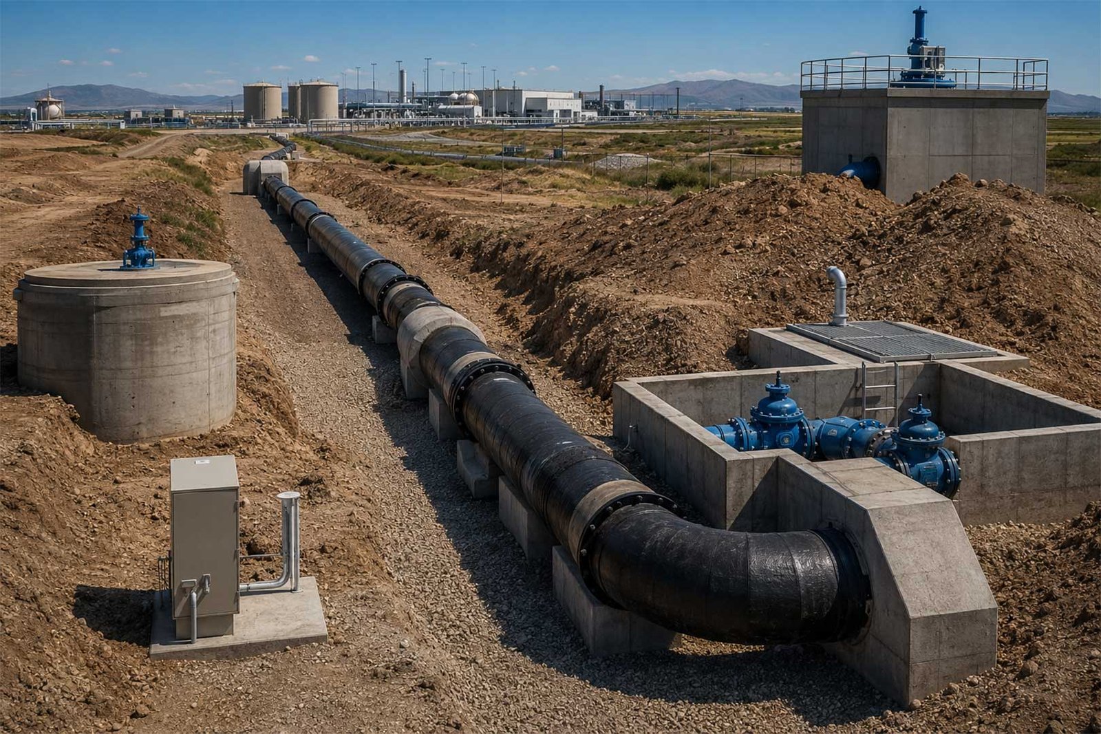 leakage risk transmission main design