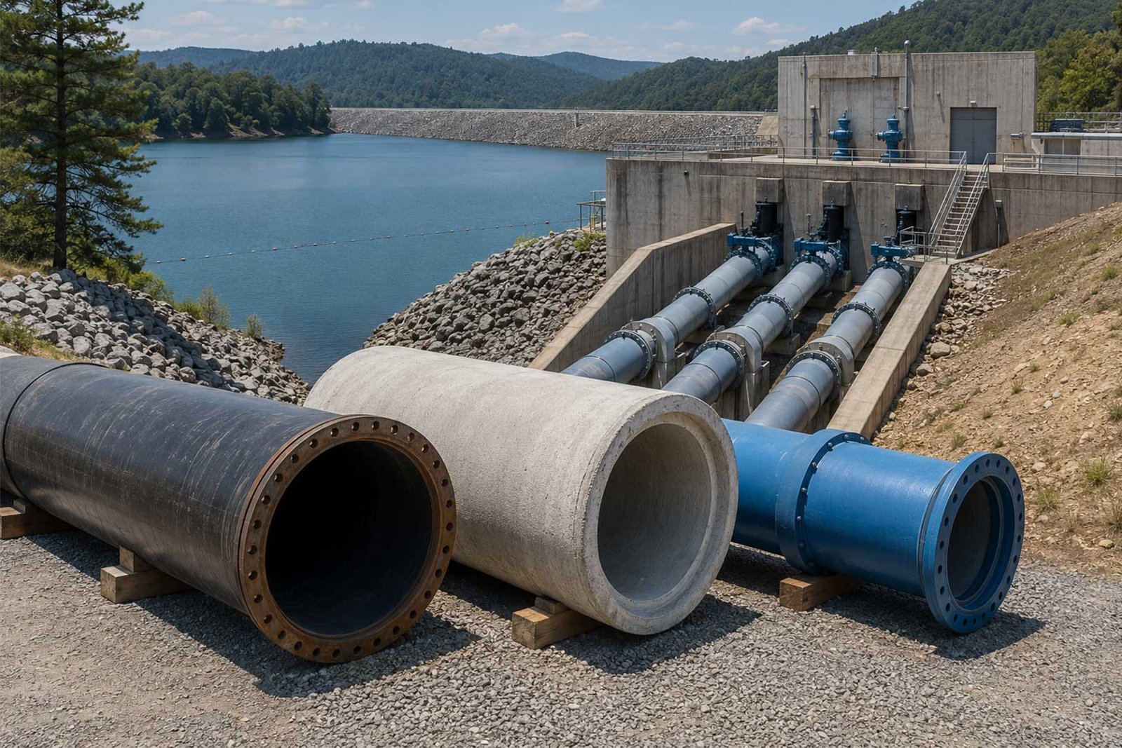 water-transmission-pipe-materials water transmission pipe materials