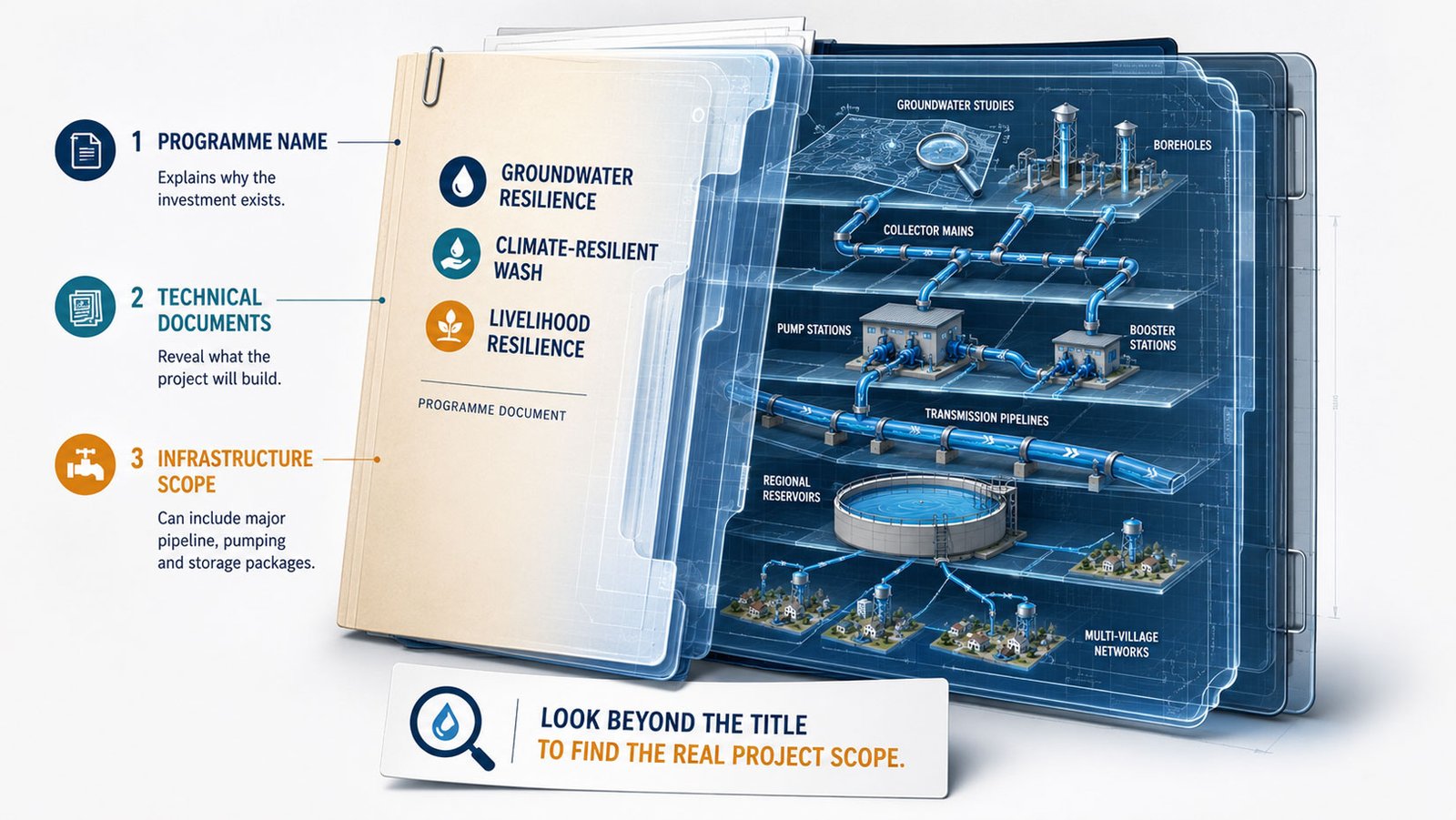 drought resilience program hidden water infrastructure