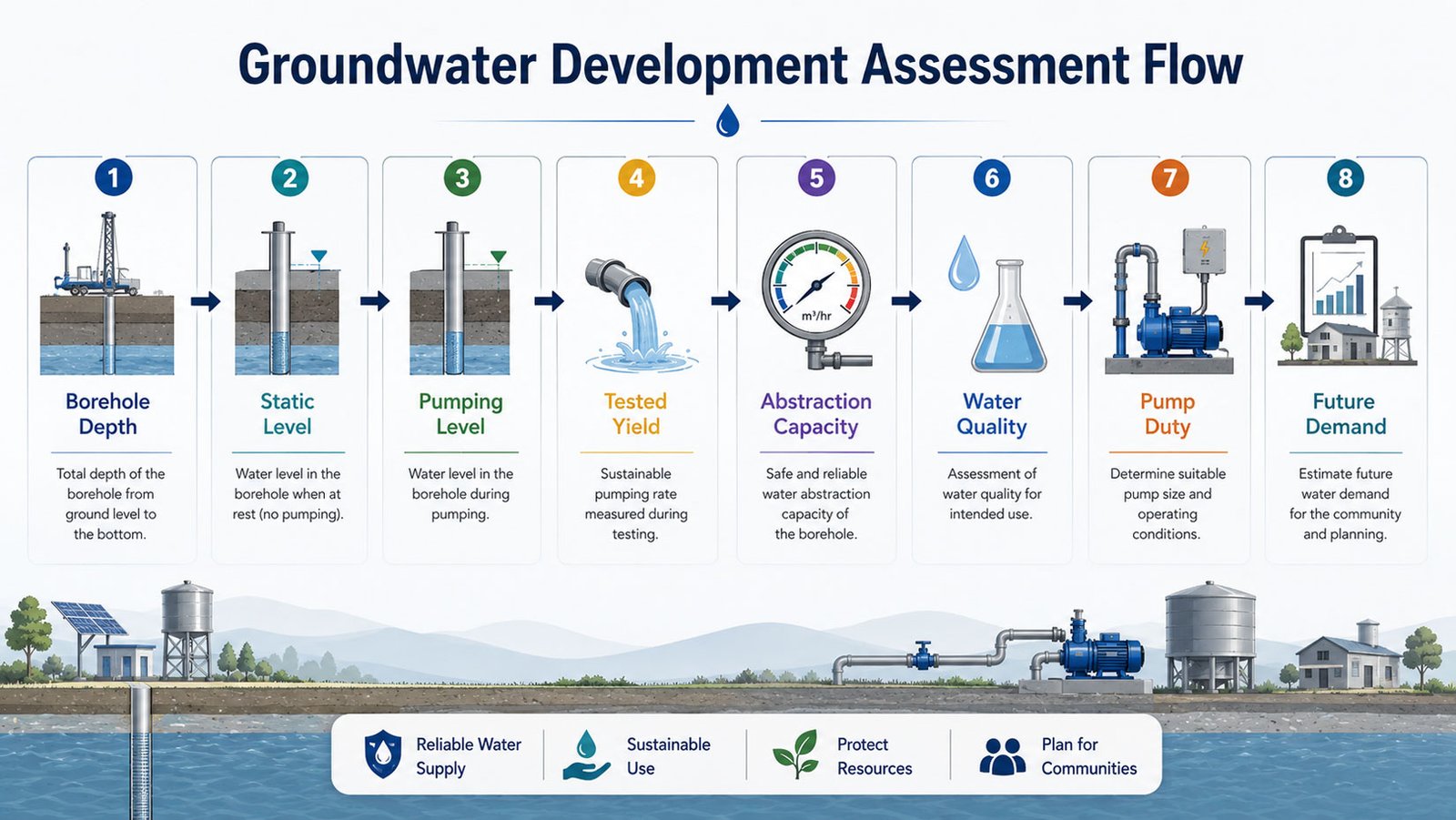 Groundwater Development Assessment Flow