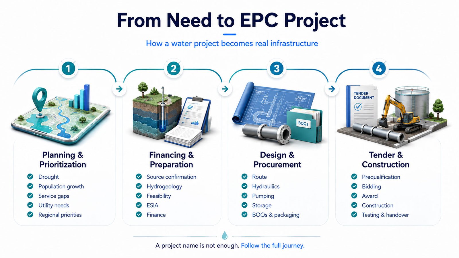 How a Water Infrastructure Need Becomes an EPC Project