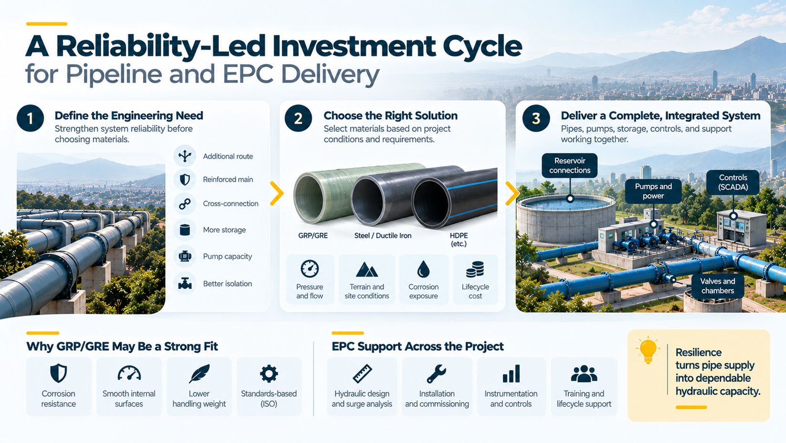 What a Reliability-Led Investment Cycle Means for Pipeline and EPC Delivery