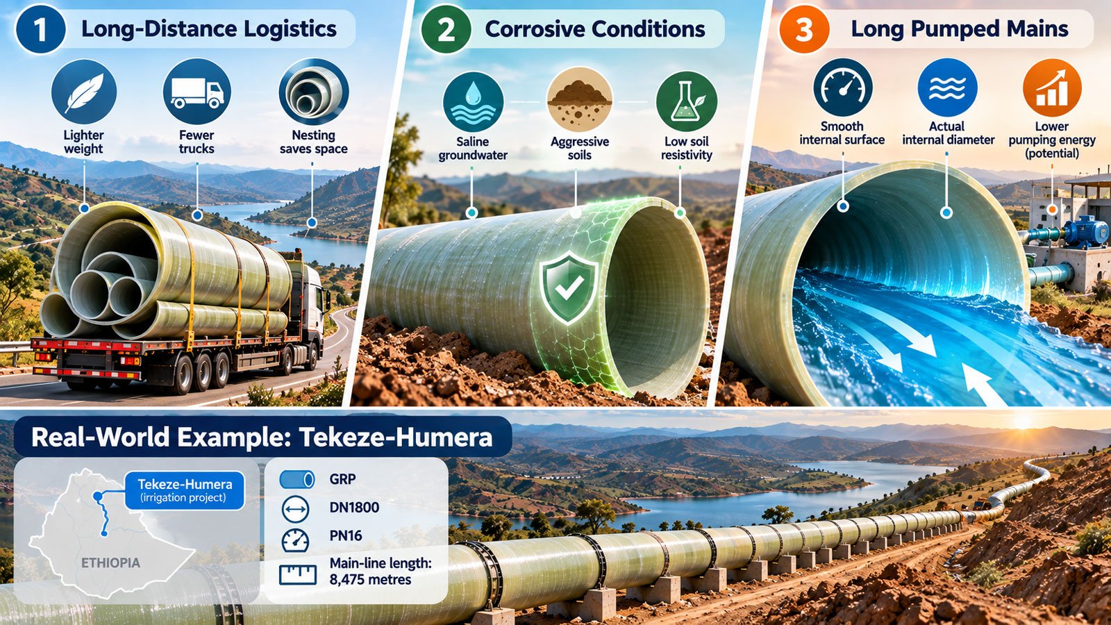 GRP Advantages Across Ethiopia Landscape
